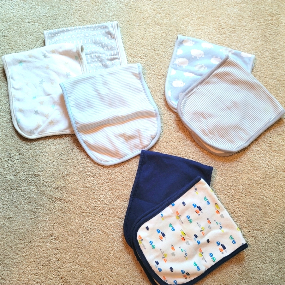 Bibs and Burp cloths